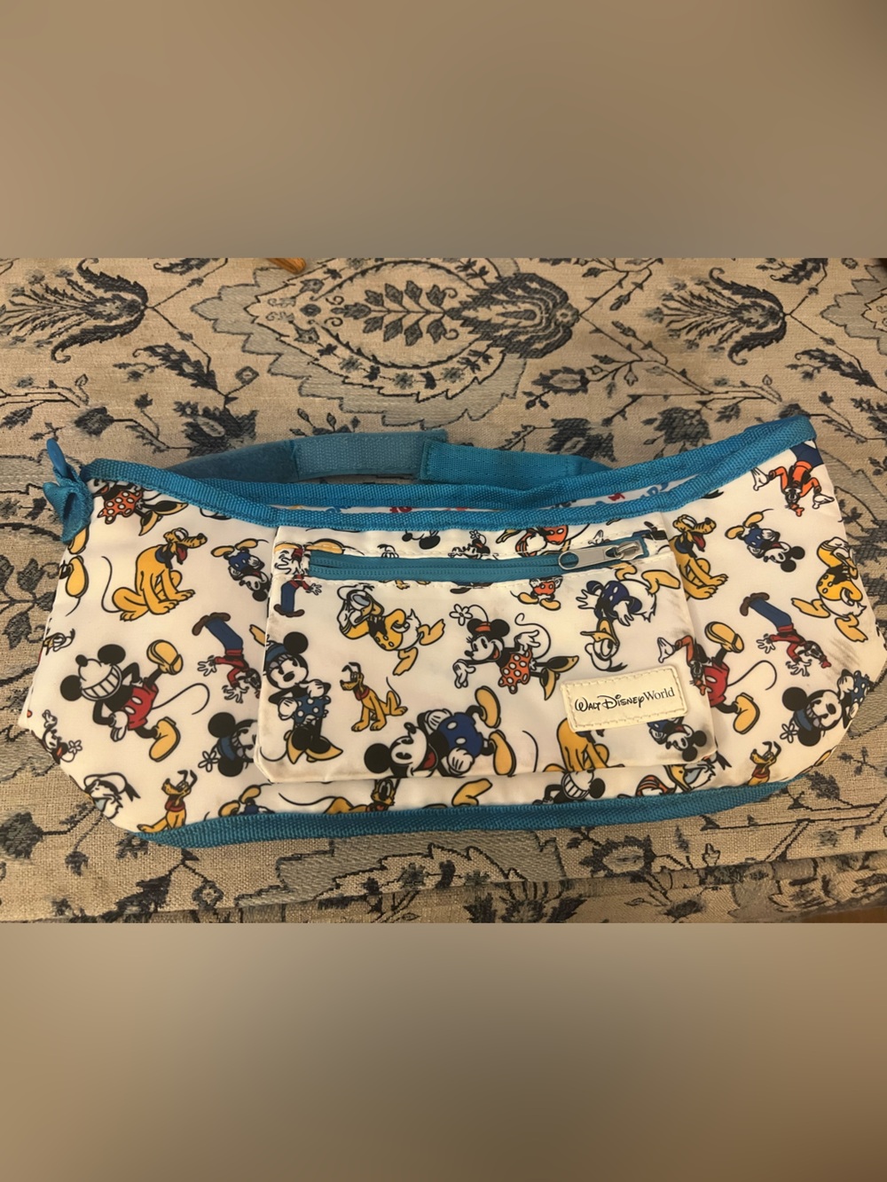 Walt Disney World Mickey and Friends Stroller Organizer Approx. 6"Hx11.5"Wx 4"D